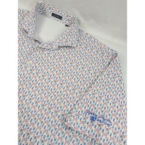 Turtleson All.Over Jimmy Austin Pipsickle  Golf Club Performance Polo Shirt XXL